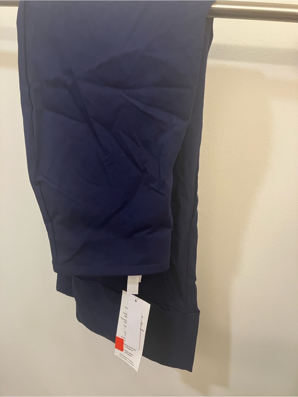 MarlaWynne Navy Blue Women's Trousers - Business, Casual Pants